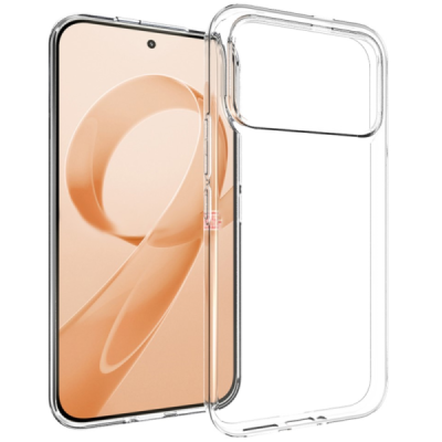 Xiaomi Poco F8 Ultra kõva silikoon (TPU) tagakaane läbipaistev - ümbris | Priedai.lt