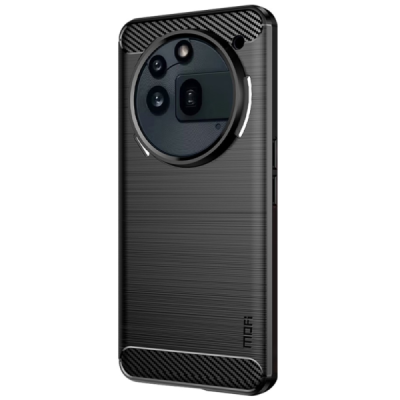 Nothing Phone 3a Pro „Mofi“ Carbon kieto silikono TPU juodas dėklas - nugarėlė | Priedai.lt