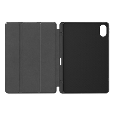 Xiaomi Redmi Pad 2 Pro klapiga must nahkümbris - pliiatsiga raamatule | Priedai.lt