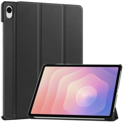 Samsung Galaxy Tab S11 „Saige" nahk must kaaned | Priedai.lt