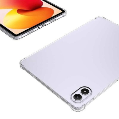 Xiaomi Redmi Pad 2 Pro tugevdatud kaitse kõva silikoon TPU läbipaistev ümbris - tagakülg | Priedai.lt