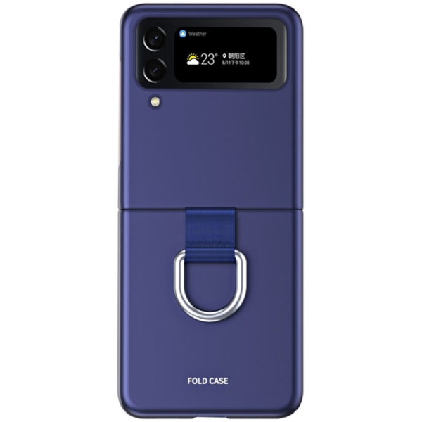 „Ring“ plastikust kaaned - tumesinist (Galaxy Flip4)