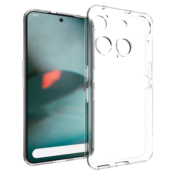 Kõva silikoon (TPU) ümbris – läbipaistev (Nothing Phone 3)