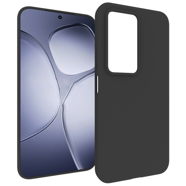 „Xhomet“ Kõva silikoon (TPU) ümbris – must (Redmi 15 5G)