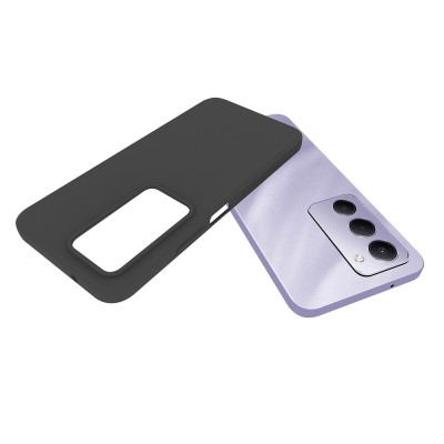 „Xhomet“ Kõva silikoon (TPU) ümbris – must (Redmi 15 5G)