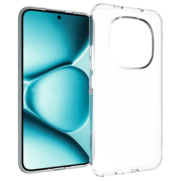 Kõva silikoon (TPU) ümbris – läbipaistev (Poco M8 Pro / Redmi Note 15 Pro+)