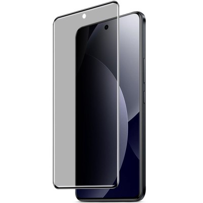 "IMAK" Tempered Glass must kaitsev ekraaniklaas 0.26 mm - privaatsus (Xiaomi Redmi Note 15 Pro 4G)