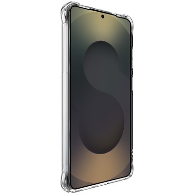 "Imak" tugevdatud turvalisus kõva silikoon (TPU) airbag ümbris - läbipaistev (Galaxy S26 Ultra)