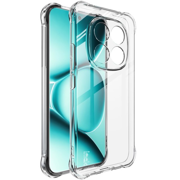 "Imak" tugevdatud turvalisus kõva silikoon (TPU) airbag ümbris - läbipaistev (Poco M8 Pro / Redmi Note 15 Pro+)