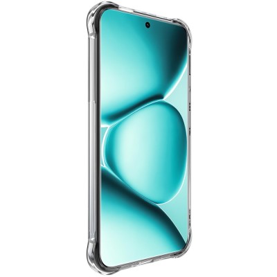 "Imak" tugevdatud turvalisus kõva silikoon (TPU) airbag ümbris - läbipaistev (Poco M8 Pro / Redmi Note 15 Pro+)