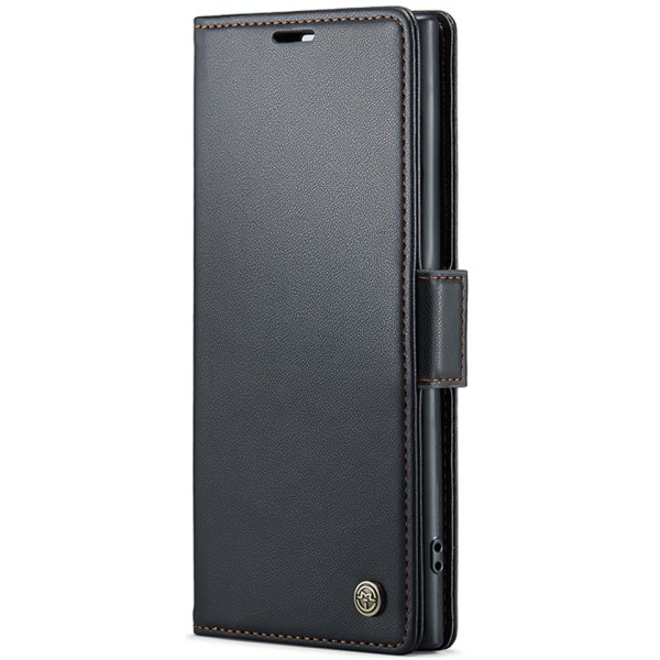 "CaseMe" Leather tahke kaaned - must (Galaxy Note 10+)