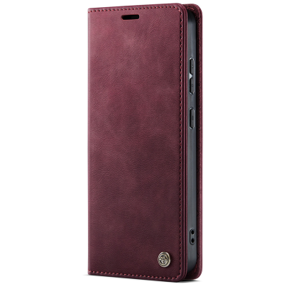 "CaseMe" Retro Skin ahke kaaned - burgundia (Redmi Note 15 Pro 5G)