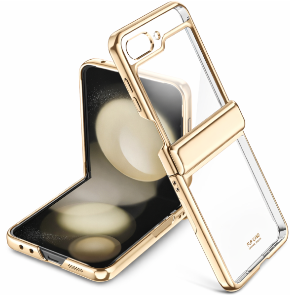 „Ring“ plastikust kaaned - kuldne (Galaxy Z Flip5)