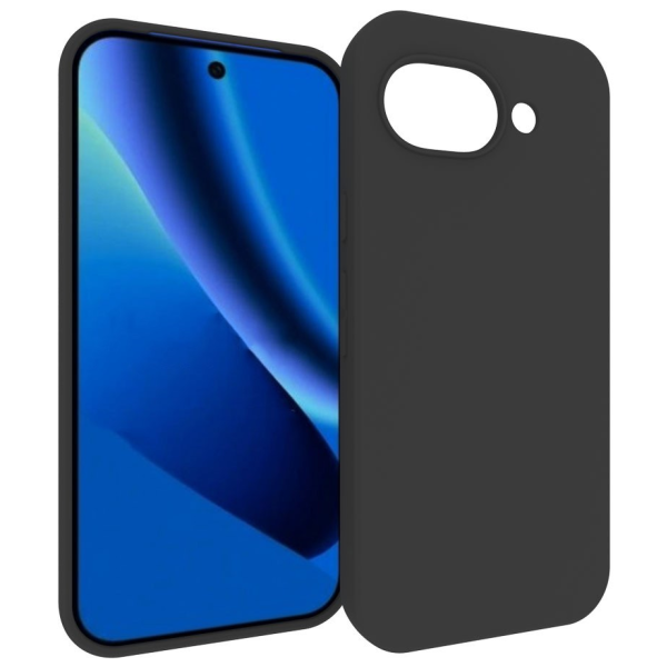 Kõva silikoon (TPU) ümbris – must (Pixel 10a)