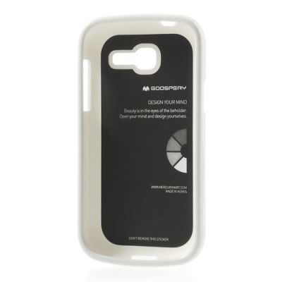 Samsung Galaxy Trend Lite (S7390, S7392) baltas Mercury kieto silikono (TPU) dėklas / Priedai.lt