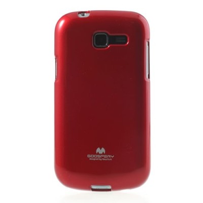 Samsung Galaxy Trend Lite (S7390, S7392) raudonas Mercury kieto silikono (TPU) dėklas / Priedai.lt
