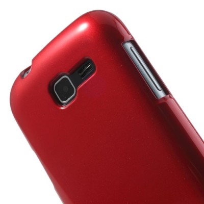 Samsung Galaxy Trend Lite (S7390, S7392) raudonas Mercury kieto silikono (TPU) dėklas / Priedai.lt