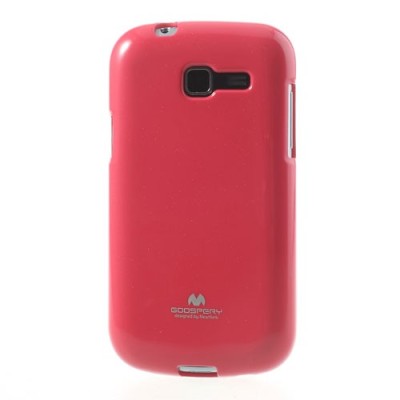 Samsung Galaxy Trend Lite (S7390, S7392) rožinis Mercury kieto silikono (TPU) dėklas / Priedai.lt
