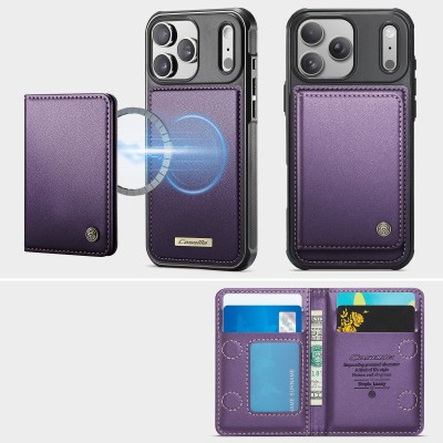 „CASEME“ Wallet kaaned - lilla (iPhone 17 Pro Max)