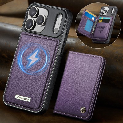 „CASEME“ Wallet kaaned - lilla (iPhone 17 Pro Max)