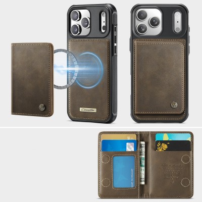 „CASEME“ Wallet kaaned - pruun (iPhone 17 Pro Max)