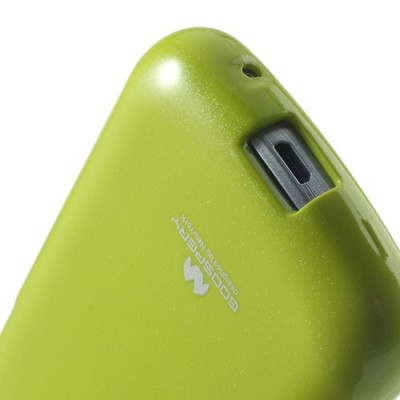Samsung Galaxy Trend Lite (S7390, S7392) žalias Mercury kieto silikono (TPU) dėklas / Priedai.lt