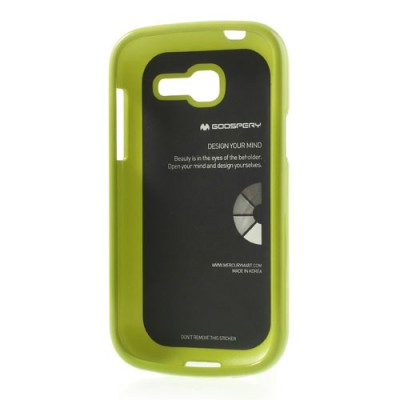 Samsung Galaxy Trend Lite (S7390, S7392) žalias Mercury kieto silikono (TPU) dėklas / Priedai.lt