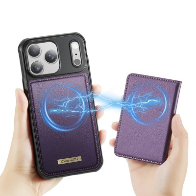 „CASEME“ Wallet kaaned - lilla (iPhone 17 Pro)