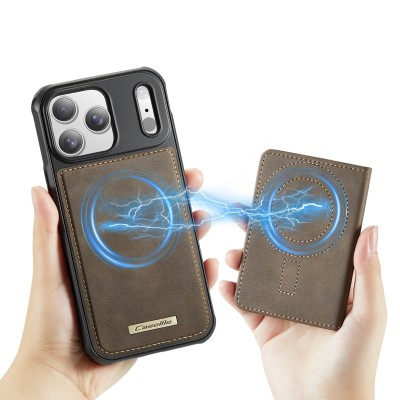 „CASEME“ Wallet kaaned - pruun (iPhone 17 Pro)