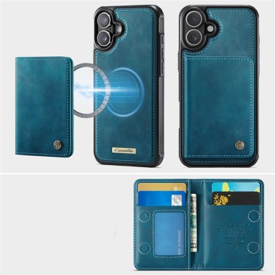 „CASEME“ Wallet kaaned - roheline (iPhone 17)