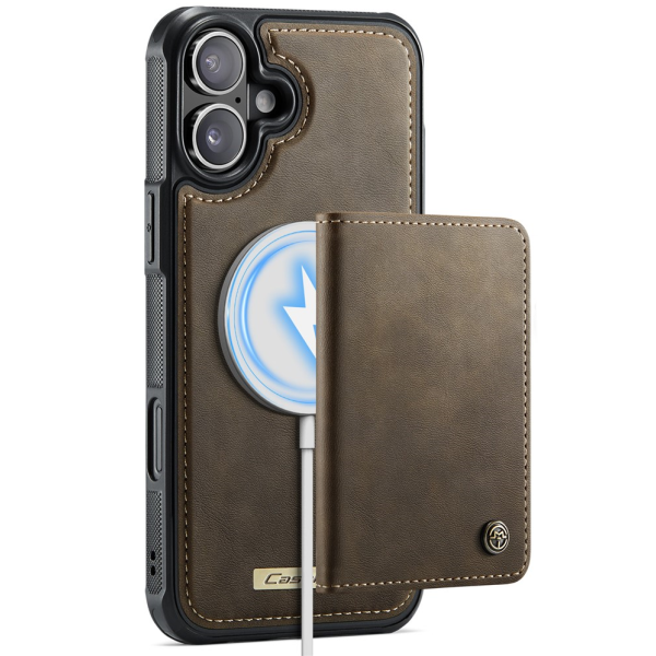 „CASEME“ Wallet kaaned - pruun (iPhone 17)