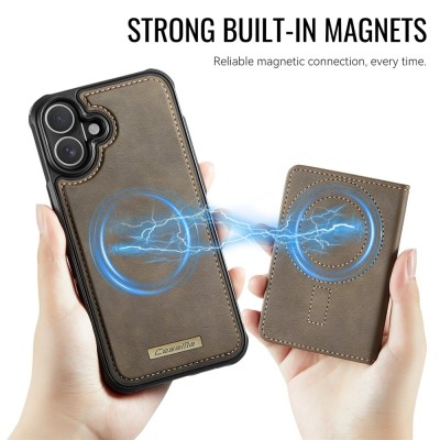 „CASEME“ Wallet kaaned - pruun (iPhone 17)