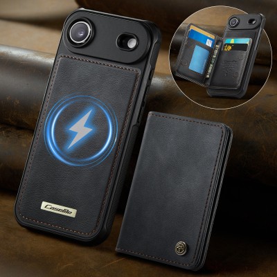 „CASEME“ Wallet kaaned - must (iPhone Air)