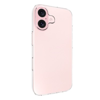 Kõva silikoon (TPU) ümbris – läbipaistev (iPhone 17)