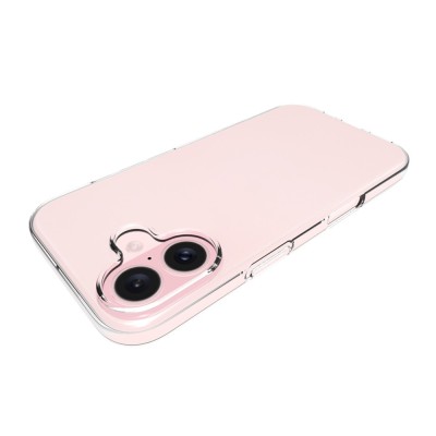 Kõva silikoon (TPU) ümbris – läbipaistev (iPhone 17)