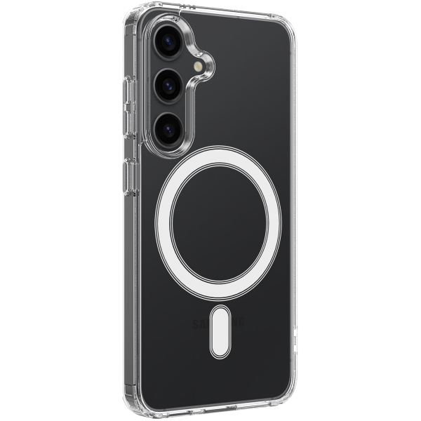 "Tubi" MagSafe kõva silikoonist (TPU) ümbris - läbipaistev (Galaxy A57)