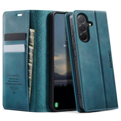 "CaseMe" Retro Skin ahke kaaned - roheline (Galaxy A57)
