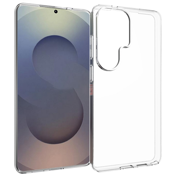 Kõva silikoon (TPU) ümbris – läbipaistev (Galaxy S26 Ultra)