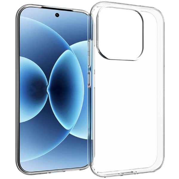 Kõva silikoon (TPU) ümbris – läbipaistev (Xiaomi 17)