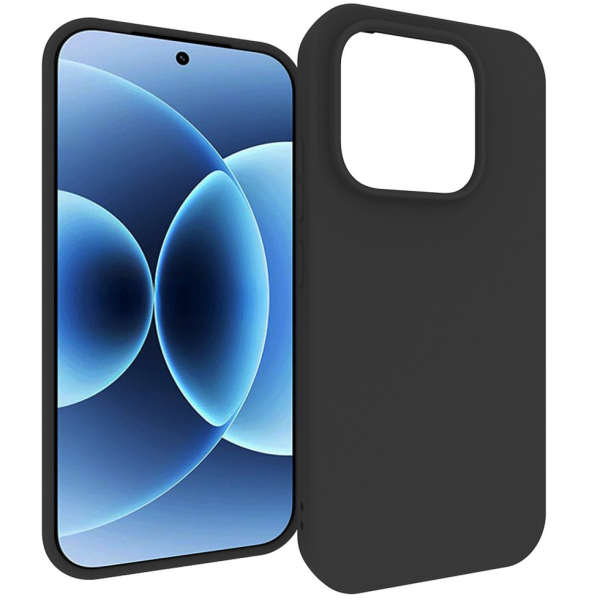 „Xhomet“ Kõva silikoon (TPU) ümbris – must (Xiaomi 17)