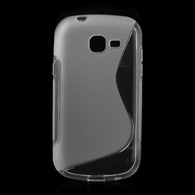 Samsung Galaxy Trend Lite S7390 (S7392) skaidrus (permatomas) kieto silikono TPU dėklas - nugarėlė / Priedai.lt