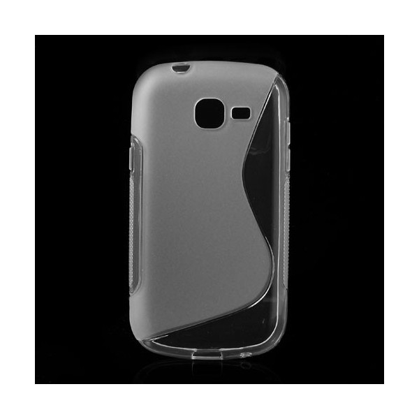 Kõva silikoon kaaned - läbipaistev (Galaxy Trend Lite)