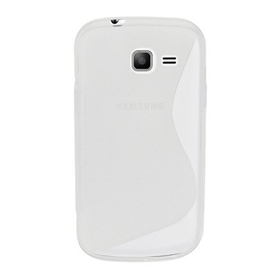 Samsung Galaxy Trend Lite S7390 (S7392) skaidrus (permatomas) kieto silikono TPU dėklas - nugarėlė / Priedai.lt