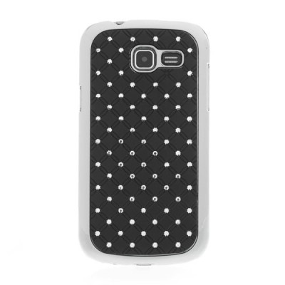 Samsung Galaxy Trend Lite S7390 (S7392) elegantiškas juodas dėklas su blizgučiais / Priedai.lt