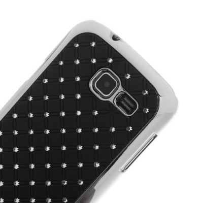 Samsung Galaxy Trend Lite S7390 (S7392) elegantiškas juodas dėklas su blizgučiais / Priedai.lt