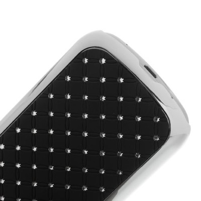 Samsung Galaxy Trend Lite S7390 (S7392) elegantiškas juodas dėklas su blizgučiais / Priedai.lt