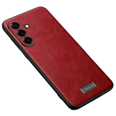 „Sulada“ Leather kaaned - punane (Galaxy S26)