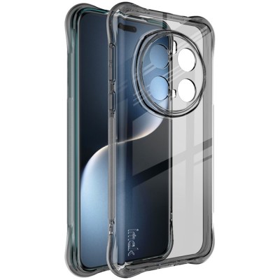 "Imak" tugevdatud turvalisus kõva silikoon (TPU) airbag ümbris - hall (Honor Magic7 Pro 5G)