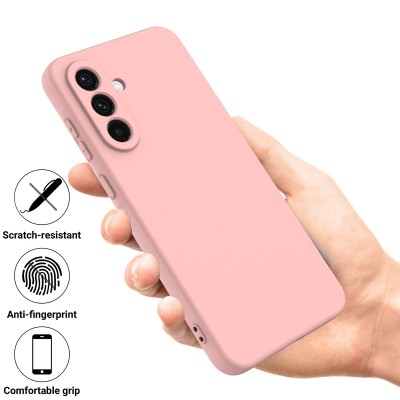 „Shell“ kõva silikoon (TPU) ümbris – roosa (Galaxy S26+)