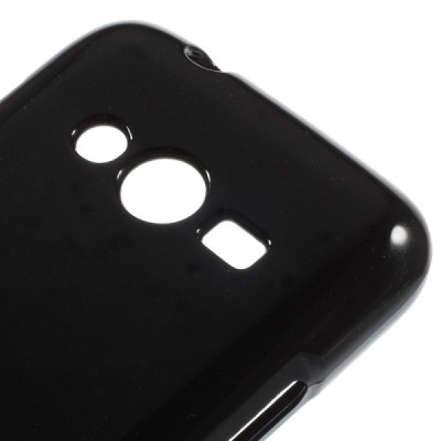 Samsung Galaxy Trend 2 G313 juodas Mercury kieto silikono (TPU) dėklas / Priedai.lt